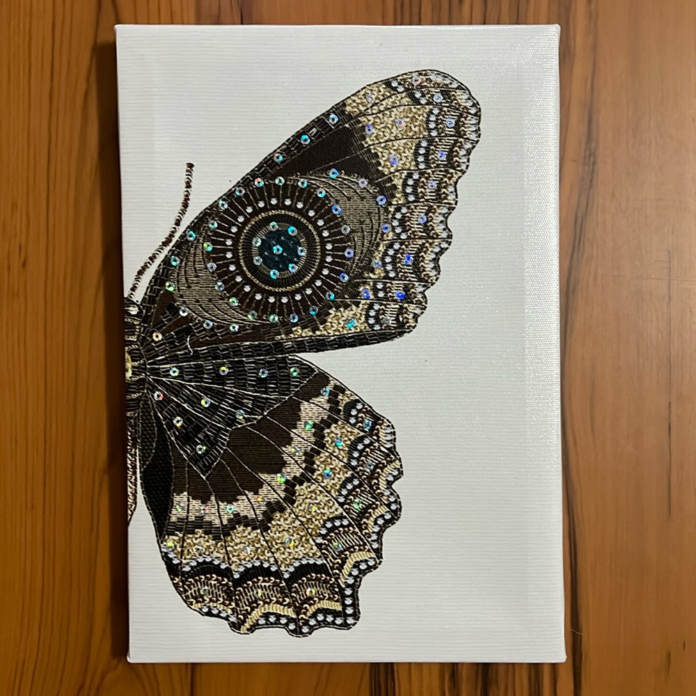 Bling Butterfly Canvas